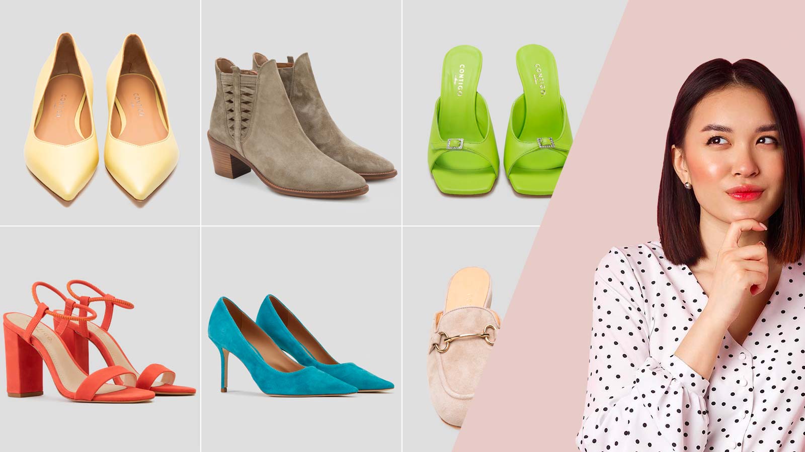 Armocromia: come scegliere scarpe e borsa in palette, Contigo